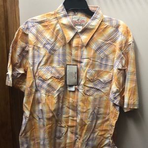 Vintage NWT Wrangler WRetro Premium Short Sleeve Shirt XL